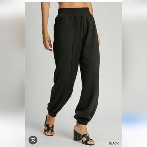 NWT Umgee Black Jogger Pants